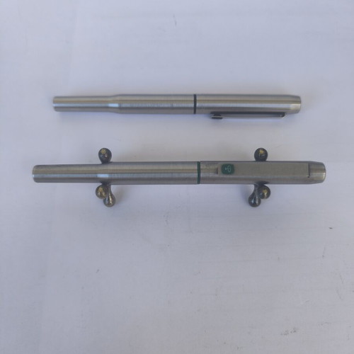 Parker 25 set rollerball made in England, used, stainless steel