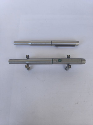 Parker 25 set rollerball made in England, used, stainless steel