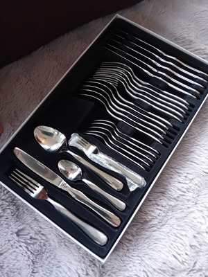 Cutlery set 30 pieces new stainless steel