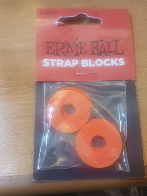 Ernie Ball Strap Blocks σετ 4 τεμαχίων καινούργιο