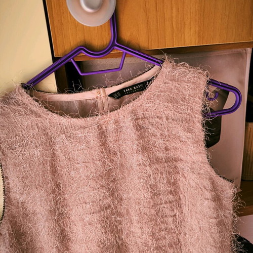 Official zara top with fringes