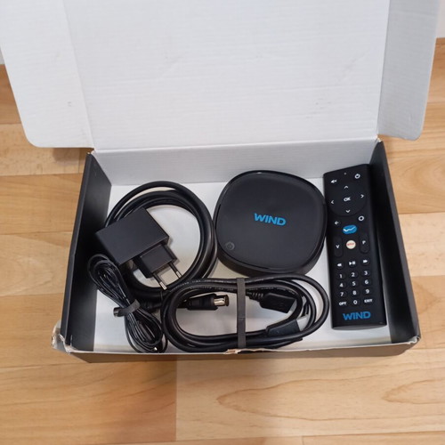 Wind Android TV Box used, good working condition