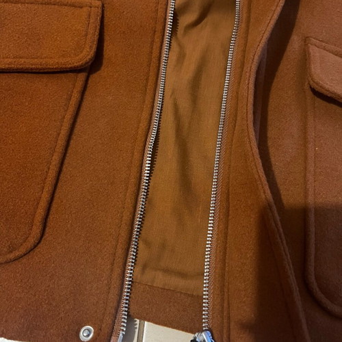 Zara men's outerwear orange like new, size M