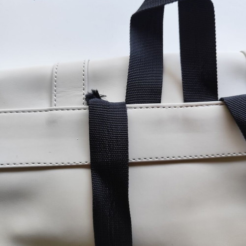 Rains Waterproof Backpack like new, ice color