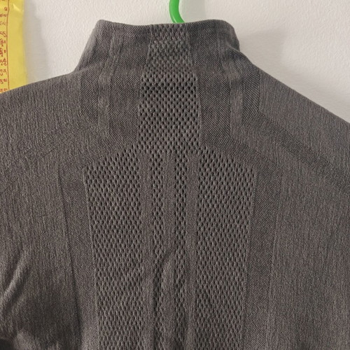 Adidas Terrex Drynamo Merino Wool Base Layer Turtle Neck grey M-L