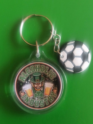 Panathinaikos Round Keychain No67 New