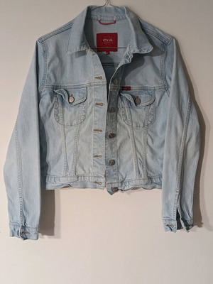 Eva by Moritz denim jacket like new, turquoise, size M