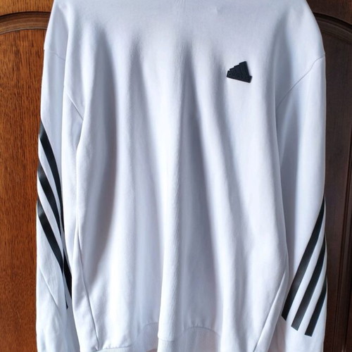 Adidas Future Icons 3-Stripes Hoodie size M like new, white