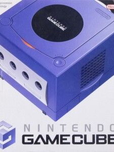 Nintendo Gamecube console purple used, boxed