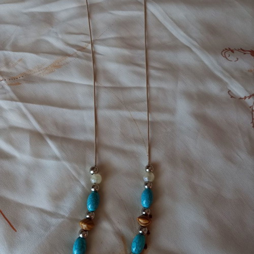 Women's necklace with beads new