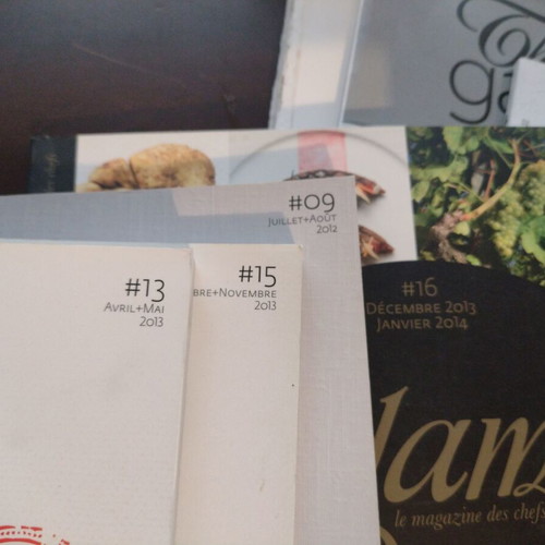 Yan French Gastronomy Magazines set of 4 new