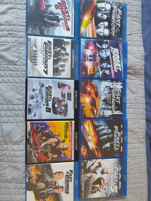 Fast Furious (1-9) blu ray η απόλυτη συλλογή