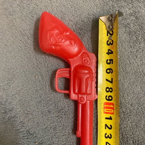 Children's toy gun from the 60s used, vintage plastic