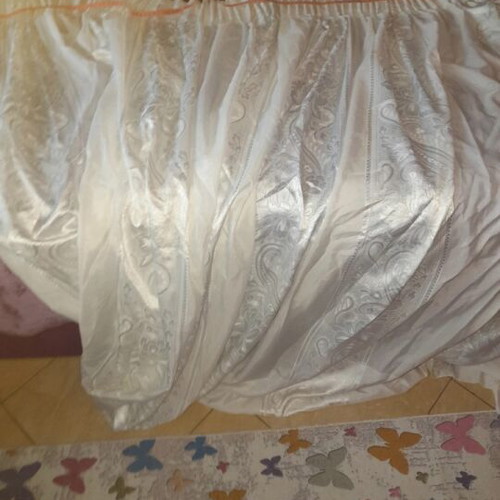 White short curtain used 1.50×1.60