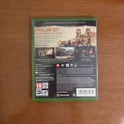 Mafia The Old Country Xbox Series X game