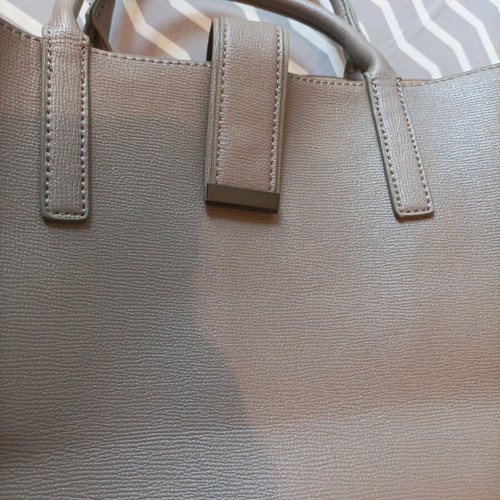Grey shoulder handbag like new