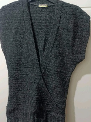 New Look knitted black sweater size S new