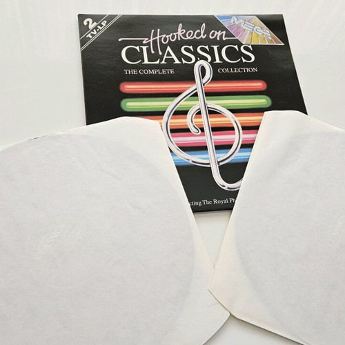 Hooked On Classics double vinyl record like new, 1990 collection