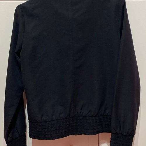 Puma athletic waterproof jacket used, black pink XS