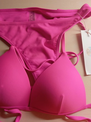 Solano Swimwear Fuchsia Bikini New, Size XS