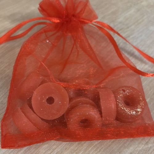 Wax melts candle new, 10 pieces, cinnamon apple scent