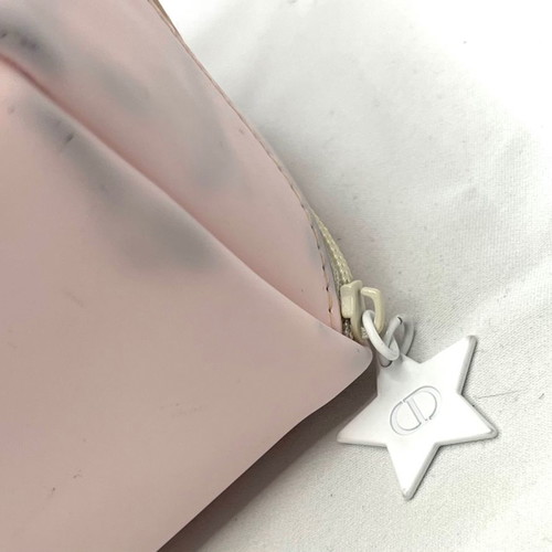 Dior pink vanity case used