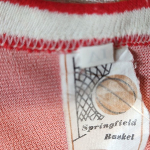Springfield Basket Vintage Basketball Jersey Cagiva Credito Varesino Terziroli Size VI