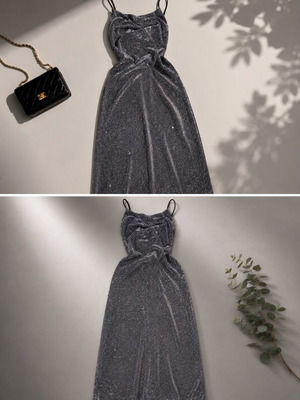 Sparkly dress new, perfect fit, black and grey, size S
