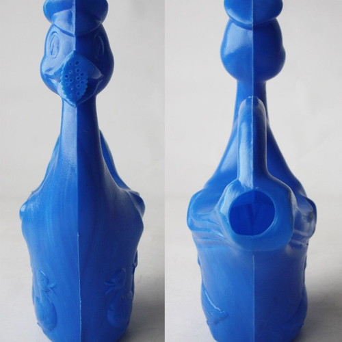 Vintage 70's plastic duckling watering can 28cm new