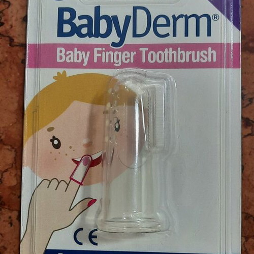 Intermed Babyderm Baby Finger Toothbrush new