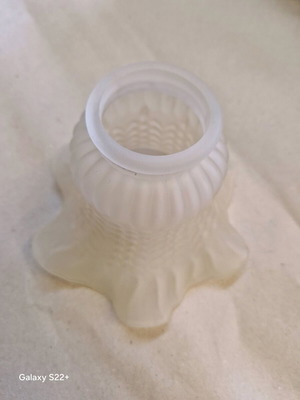 Glass lampshade antique style used