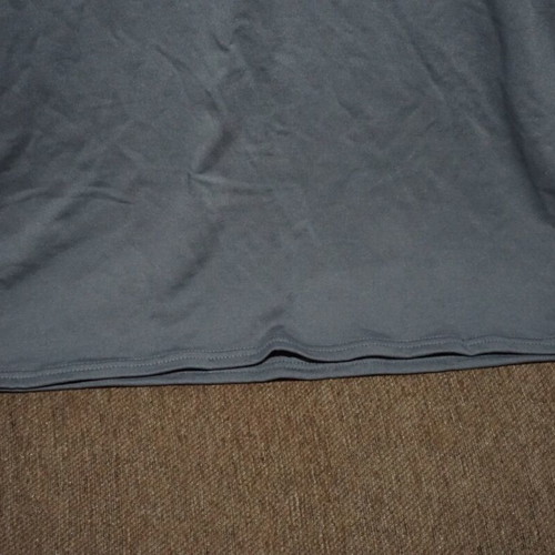 Gray long-sleeve men's blouse new, size M