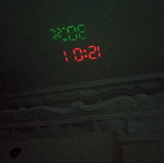 Electronic clock like new, digital table type