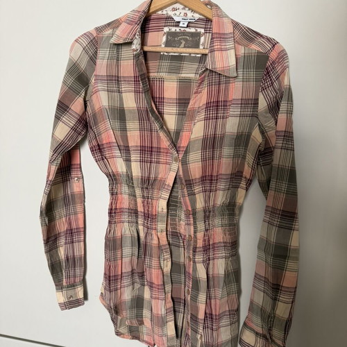 Tally Weijl checked shirt size 36 used, multicolor