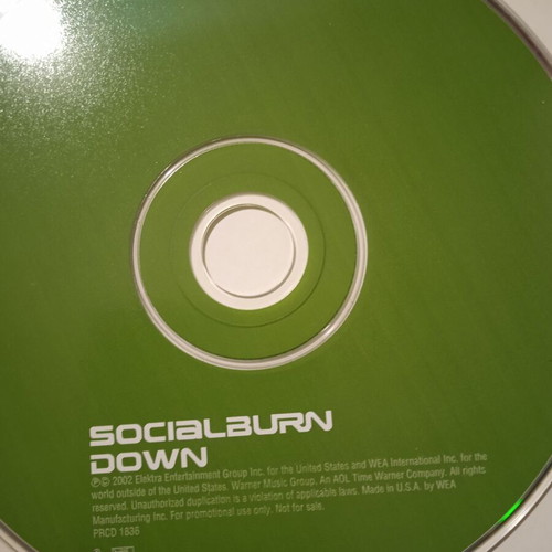 Socialburn Down single used