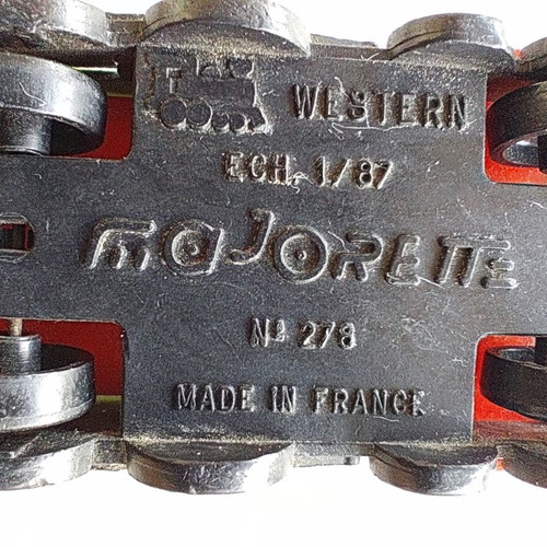 Majorette Western No 278 Vintage Metal Train 1:87 Used