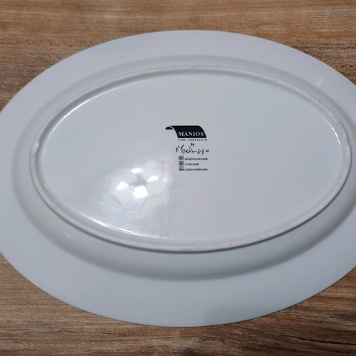 Georgios Stathopoulos porcelain platters used, set of 3