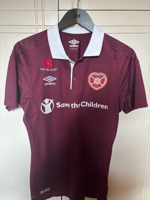 Hearts collectible football jersey like new