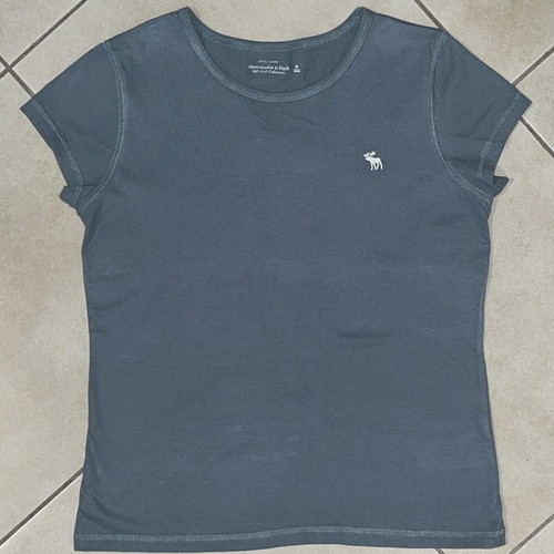Abercrombie & Fitch Women T-Shirt charcoal grey, like new, size M