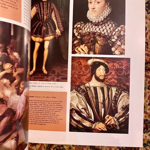 French Painting book used, English