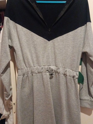 Dress like new, black and gray, size S