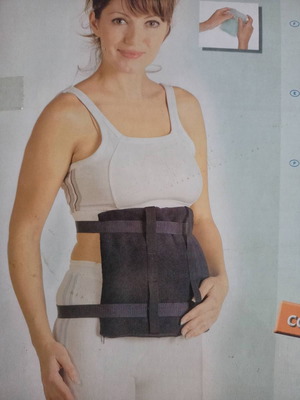 Θερμικό μαξιλάρι πολλών χρήσεων καινούριο με θήκη fleece 30x25 cm