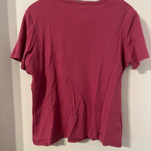 T shirt size 14 like new, pink cotton
