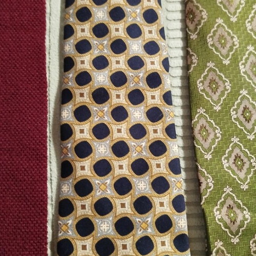Ties set of 5 like new, including knitted and silk