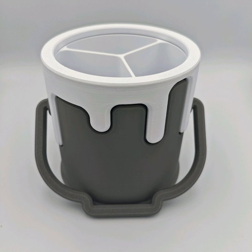 Pencil holder new bucket-shaped made with esun pla+ 3d printer material