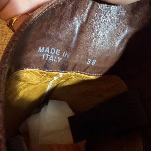 Golden Goose boots used, brown, size 38
