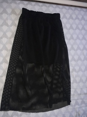 Skirt Pink Woman black, new, size S