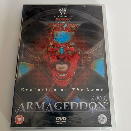 WWE Armageddon 2003 DVD new, Silver Vision