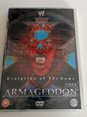 WWE Armageddon 2003 DVD new, Silver Vision