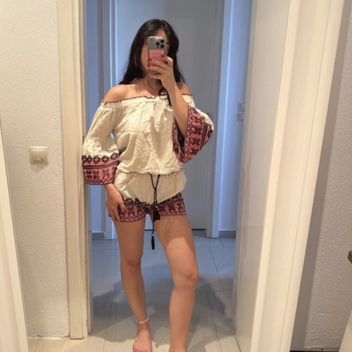 Pepe Jeans set like new, beige